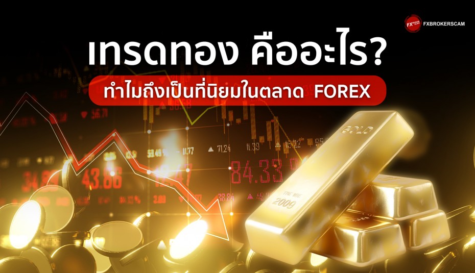 เทรดทองคืออะไร ทำไมถึงเป็นที่นิยมในตลาด Forex