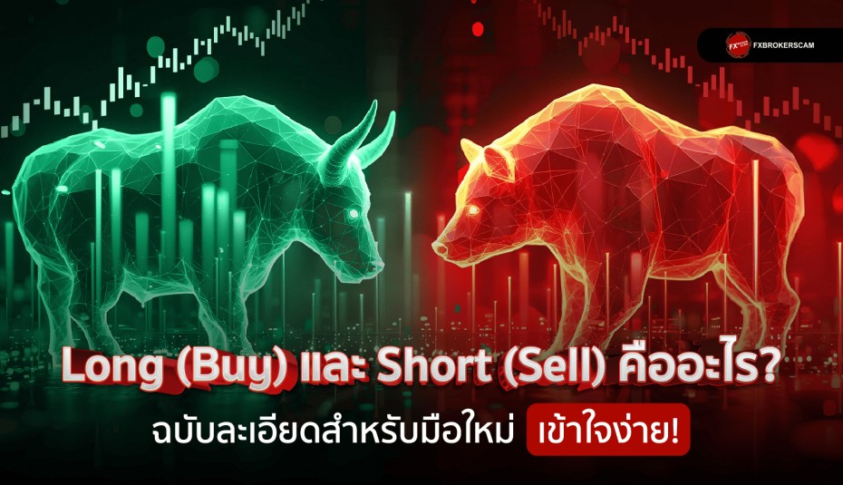 Long (Buy) และ Short (Sell) คืออะไร? มือใหม่เข้าใจง่าย!