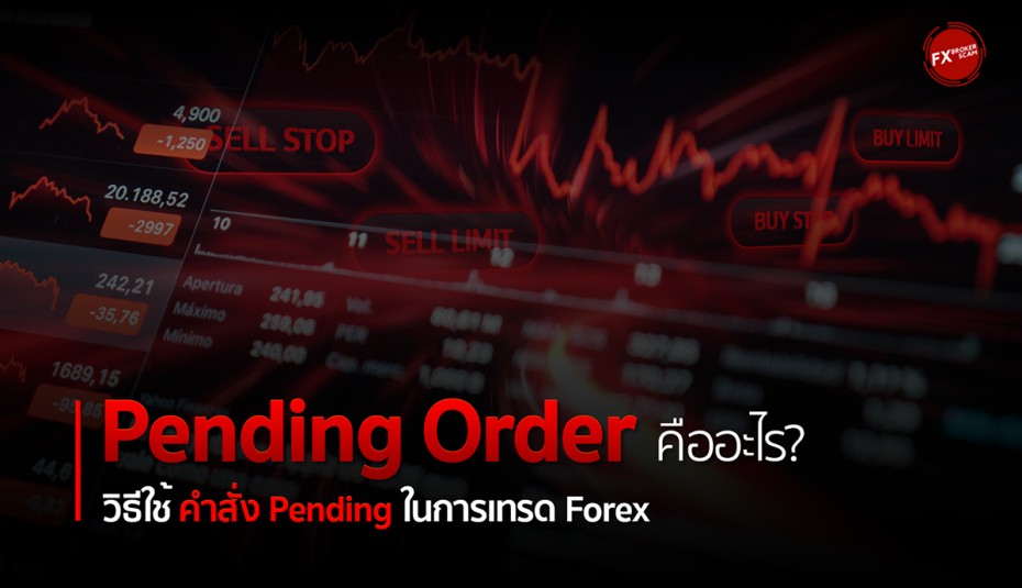 Pending Order คืออะไร? วิธีใช้คำสั่ง Pending ในการเทรด Forex